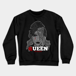 Queen Of Hearts Crewneck Sweatshirt